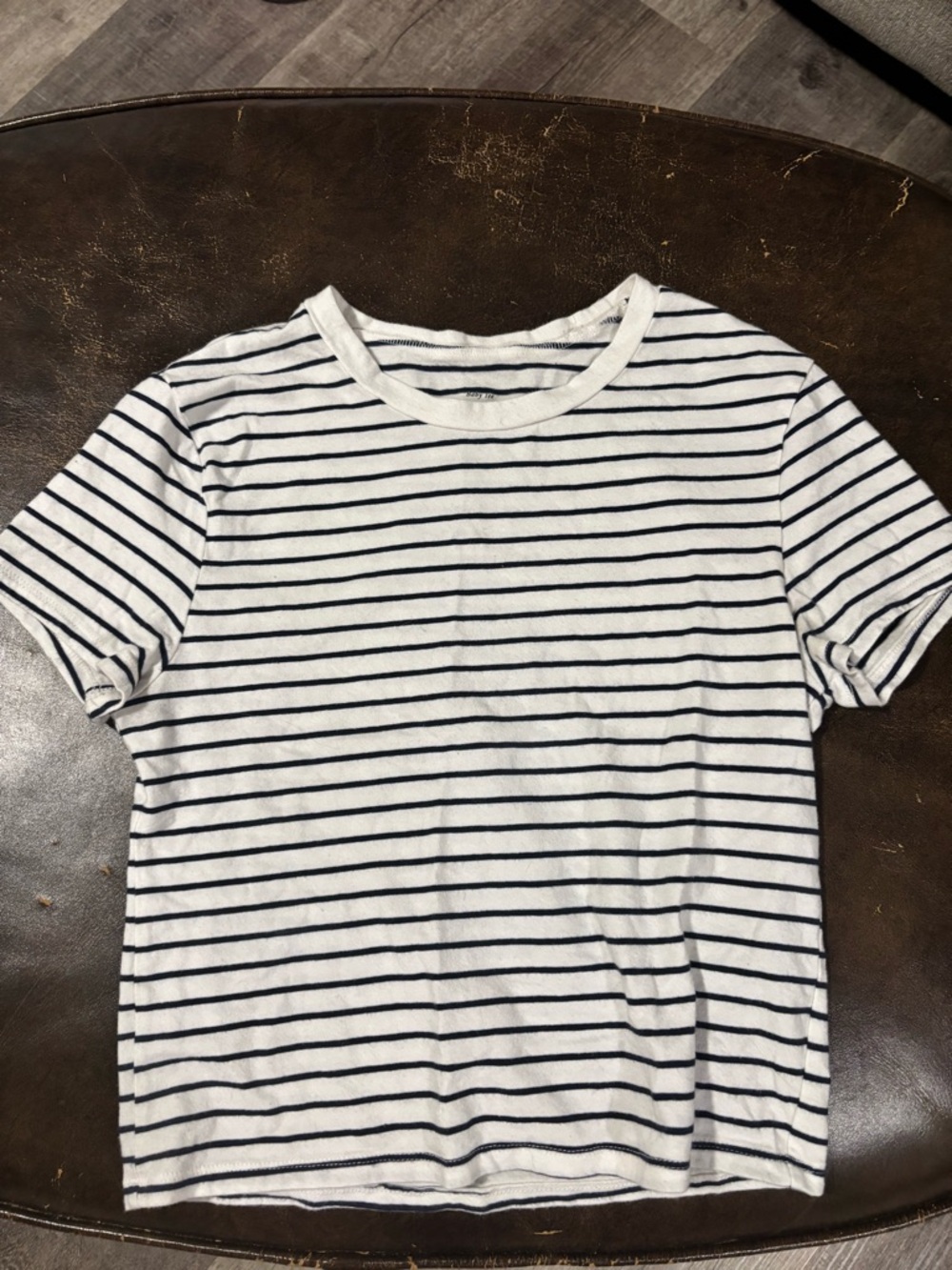 Abercrombie & Fitch Striped Baby Tee